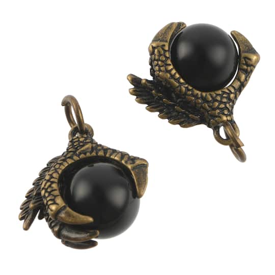 Found Objects Claw Beads, 4ct. by Bead Landing™